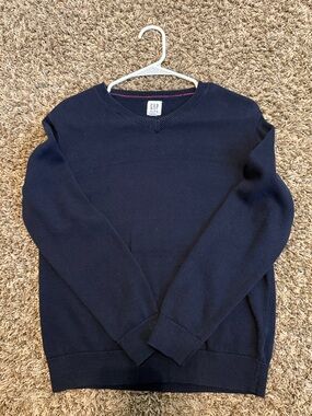 GAP Boy’s  Navy V-Neck Sweater